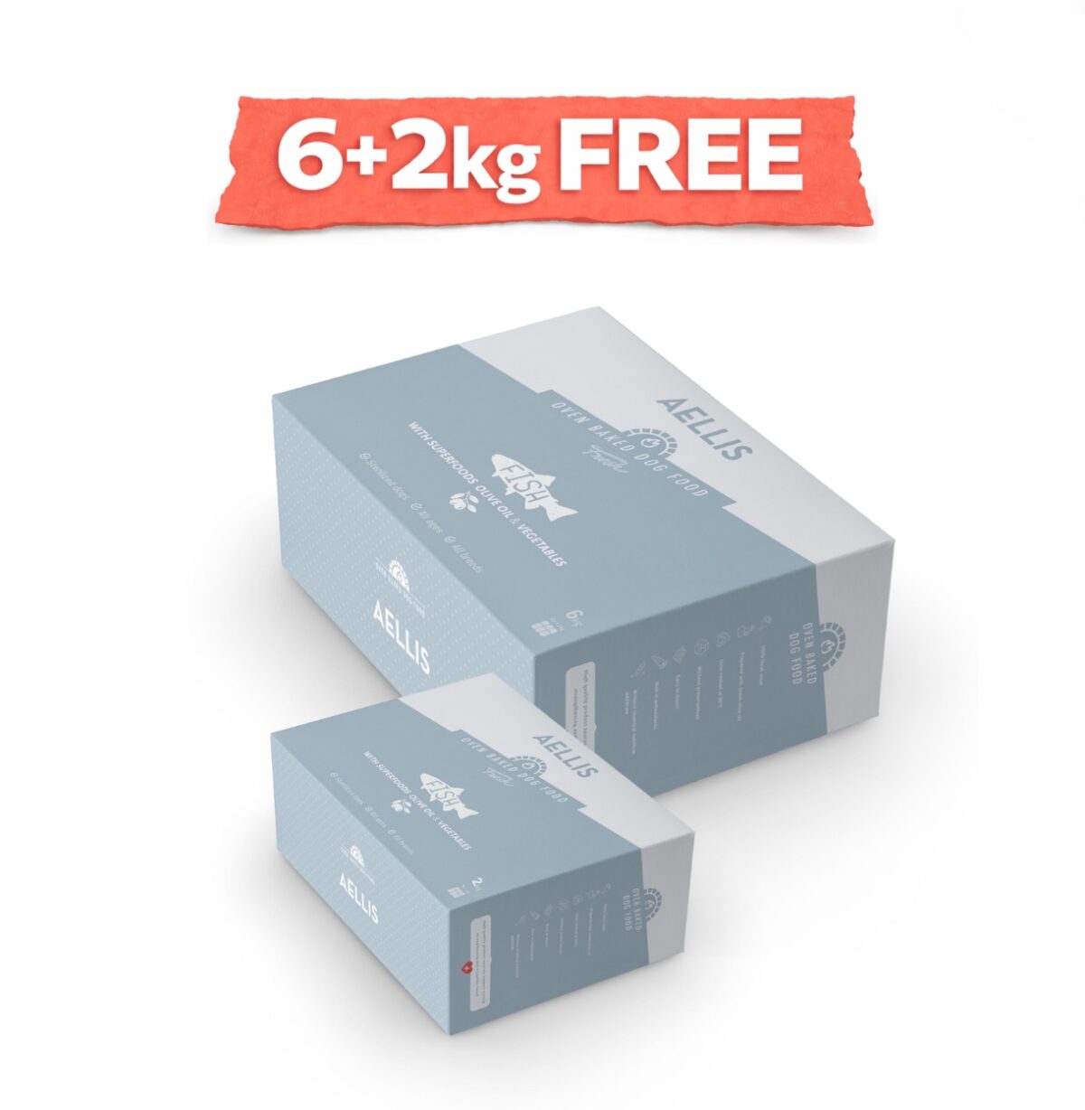 Aellis Oven Baked Fish 6kg + 2kg Πακέτο Προσφοράς